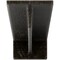 Ekena Millwork Heaton Hidden Support Steel Bracket w/ 12" Support Depth, Antiqued Warm Silver 3"W x 16"D x 2"H BKTM03X16X02HEAWS - alternate 4